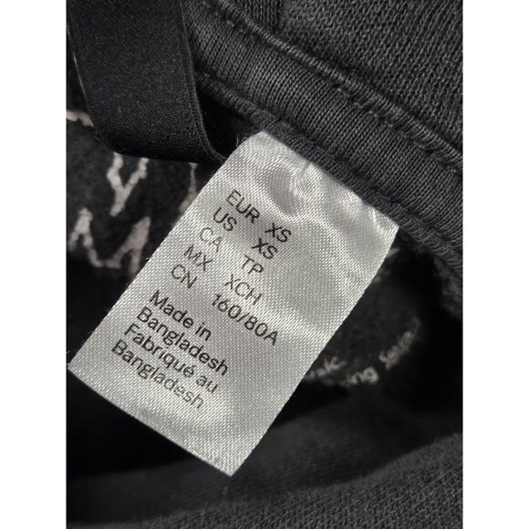 MisFits Dark Gray Cropped Hoodie Sweatshirt Pullover Size XS Crimson Ghost - Picture 7 of 8